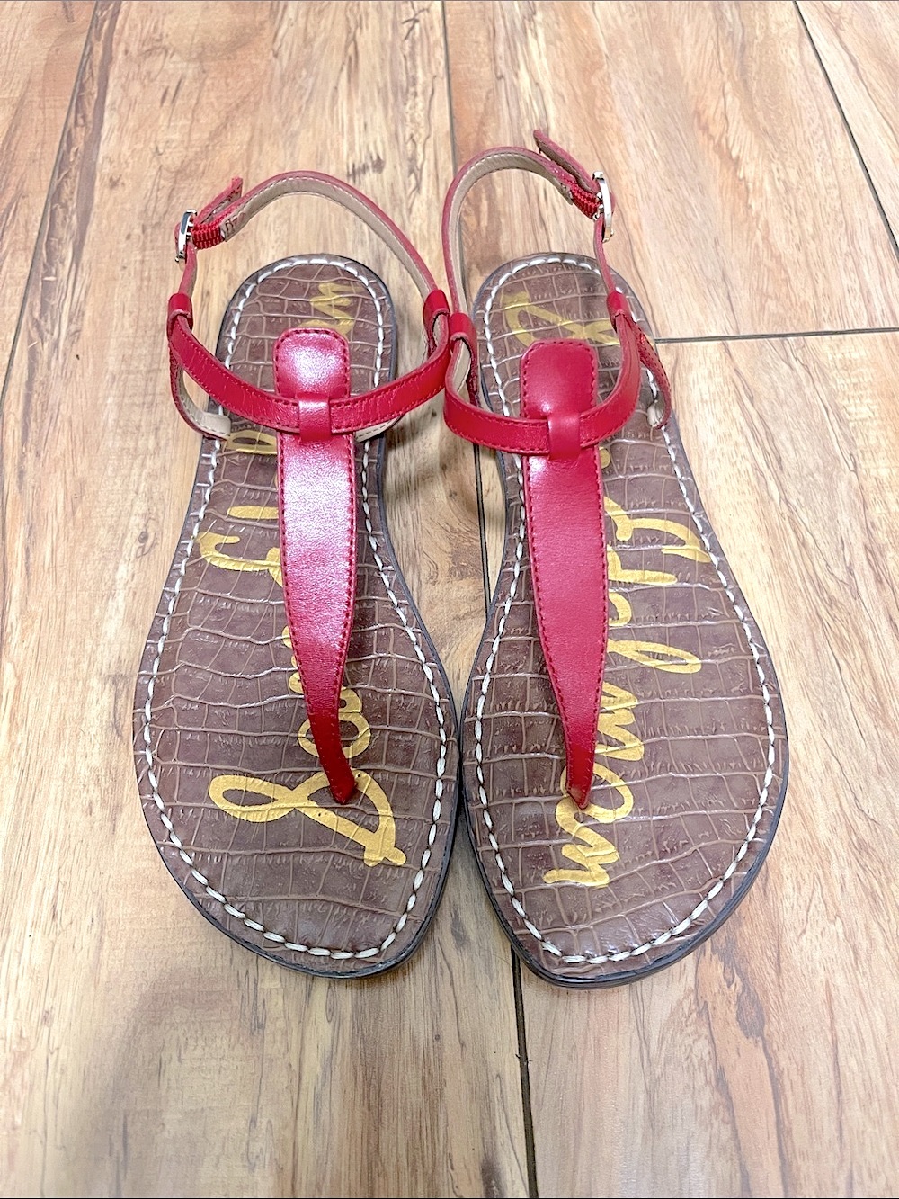 NWOT Sam Edelman Gigi Regular Fit Toe Post Sandals - Picture 7 of 9